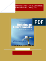 PDF Relating To Environments A New Look at Umwelt 1st Edition Rosemarie Sokol Chang (Ed.) Download