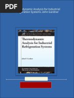 Thermodynamic Analysis For Industrial Refrigeration Systems John Gardner Ebook All Chapters PDF