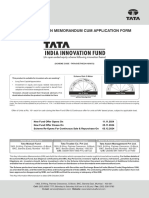 Tata India Innovation Fund - NFO - KIM