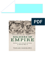 PDF Soldiers of Empire Indian and British Armies in World War II Incomplete Tarak Barkawi Download