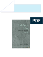 Instant Download Test Bank For Psychological Testing: Principles and Applications, 6/E 6th Edition: 0131891723 PDF All Chapter