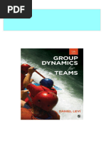 Ebooks File Group Dynamics For Teams Daniel J. Levi All Chapters