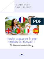 30 - PDF - Quelle Langue Est La Plus Similaire Au Français