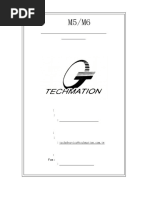 弘訊標準M5C M6C臥式機说明書 - E