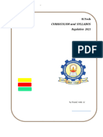 B. Tech Aeronautical Engineering - R2021