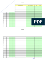 Modèle Bordereau Écritures