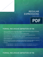 Regular Expressions