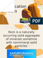 Earth Sci Classification of Rocks