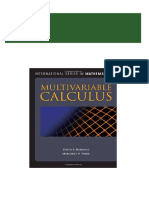 (Ebook PDF) Multivariable Calculus (International Series in Mathematics) 2024 Scribd Download