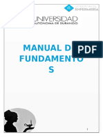 Manual de Fundamentos en Enfermeria