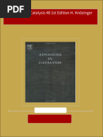 Get Advances in Catalysis 48 1st Edition H. Knözinger PDF Ebook With Full Chapters Now