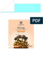 Cambridge IGCSE Biology Workbook With Digital Access 2 Years Cambridge International IGCSE 4th Edition Mary Jones All Chapters Instant Download