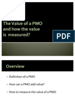 The Value of A PMO and How To Measure It.