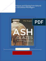 (FREE PDF Sample) Ash Glazes Techniques and Glazing From Natural Sources 3rd Edition Phil Rogers Ebooks