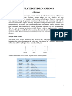 Saturated Hydrocarbons