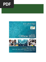 (Ebook PDF) Exploring Microsoft Office 2016 Volume 1 by Mary Anne Poatsy 2024 Scribd Download