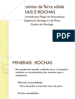 Minerais e Rochas