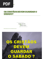 Os Cristaos Devem Guardar O Sabado Walter Lapa Estudo Topico Compressed