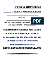 Agric & Nut Grade 9 Term 1 Opener S1&2