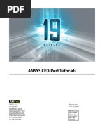 ANSYS CFD-Post Tutorials r190