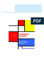 Full Download Essentials of Organizational Behavior 13th Edition Robbins Solutions Manual PDF