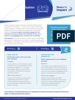 Lesson Internalization Protocol and Template: Pitfall Pitfall