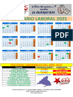 Calendario Laboral Madrid 2025