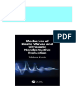 (Ebooks PDF) Download Mechanics of Elastic Waves and Ultrasonic Nondestructive Evaluation 1st Edition Tribikram Kundu (Author) Full Chapters