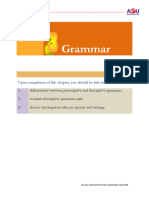 Chapter 3-Grammar