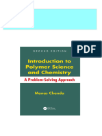 Get Introduction To Polymer Science and Chemistry A Problem Solving Approach Second Edition Chanda Free All Chapters