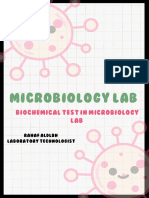 Biochemical Tests in Microbiology Lab