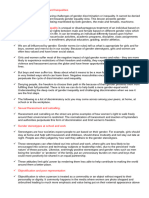 Lesson 9 Gender Discrimination and Inequalities