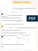 Série + Correction Solution Electrolytiques Et Concentrations