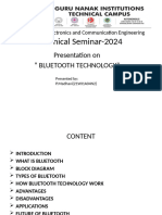 Bluetooth Technology Seminar