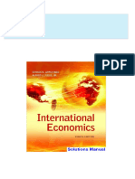 Instant Download For International Economics 8th Edition Appleyard Solutions Manual 2024 Full Chapters in PDF