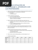 Ejercicios Situación de Aprendizaje 2