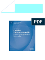 Circular Entrepreneurship Creating Responsible Enterprise Antonella Zucchella All Chapters Instant Download