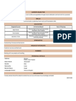 Resume - SHIV OM - Format7