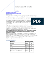 Sistema Internacional de Unidades: Introducción