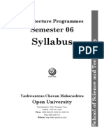 Semester 06: Syllabus