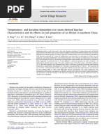 Temperature- and duration-dependent rice straw-derived biochar