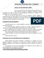 Acto de cierre lectivo 2023 Glosas