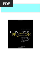 [Ebooks PDF] download Epistemic friction : an essay on knowledge, truth, and logic 1st Edition Sher full chapters