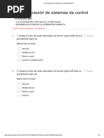 Automatización de sistemas de control industrial