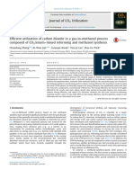 Efficient utilization of carbon dioxide in gas to methanol process