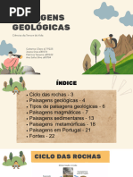 Paisagens geológicas apresentação