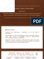 Psychoanalytic Theory of Personality