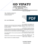 Lettre de Confimation Du Rembousement TMB