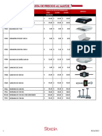 Listas de Precios MAYOR - ROCCIA