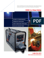 3.- Máquina de Soldar D300K3+3 Diesel Welder